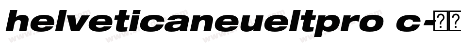 helveticaneueltpro c字体转换